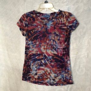 Simply vera multicolored top